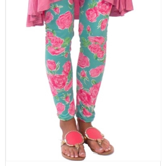 Simply Southern Pants - NWT Simply Southern super soft Rose leggings